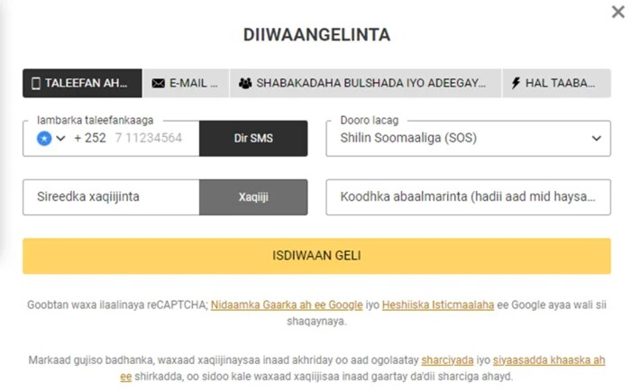 Diiwaangelinta Melbet
