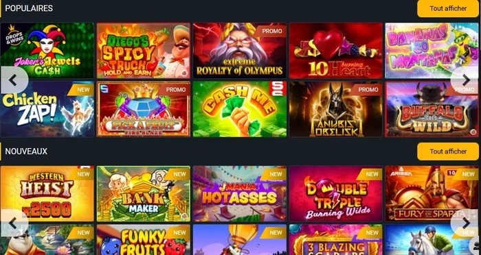 Aperçu du casino Melbet